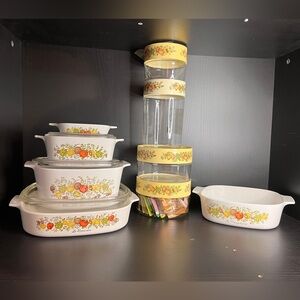 🩵🍊🍆🥗9 Piece, Huge Markdown On CorningWare!